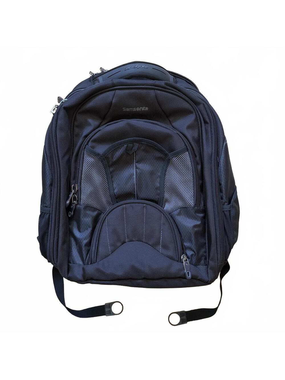 Samsonite Tectonic Large Laptop Backpack 17" Travel Business Nylon Black Gray
